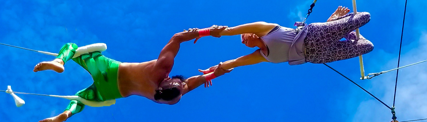 Recreational Flying Trapeze in the Hamptons Summer 2017