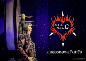 Mr and Mrs G crossbow act